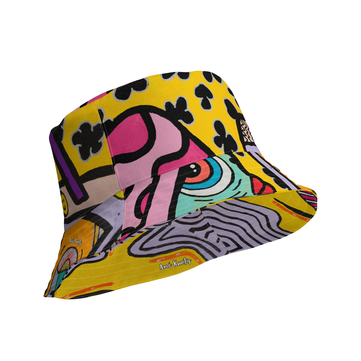 Wendbarer Fischerhut Alien x Hanuman