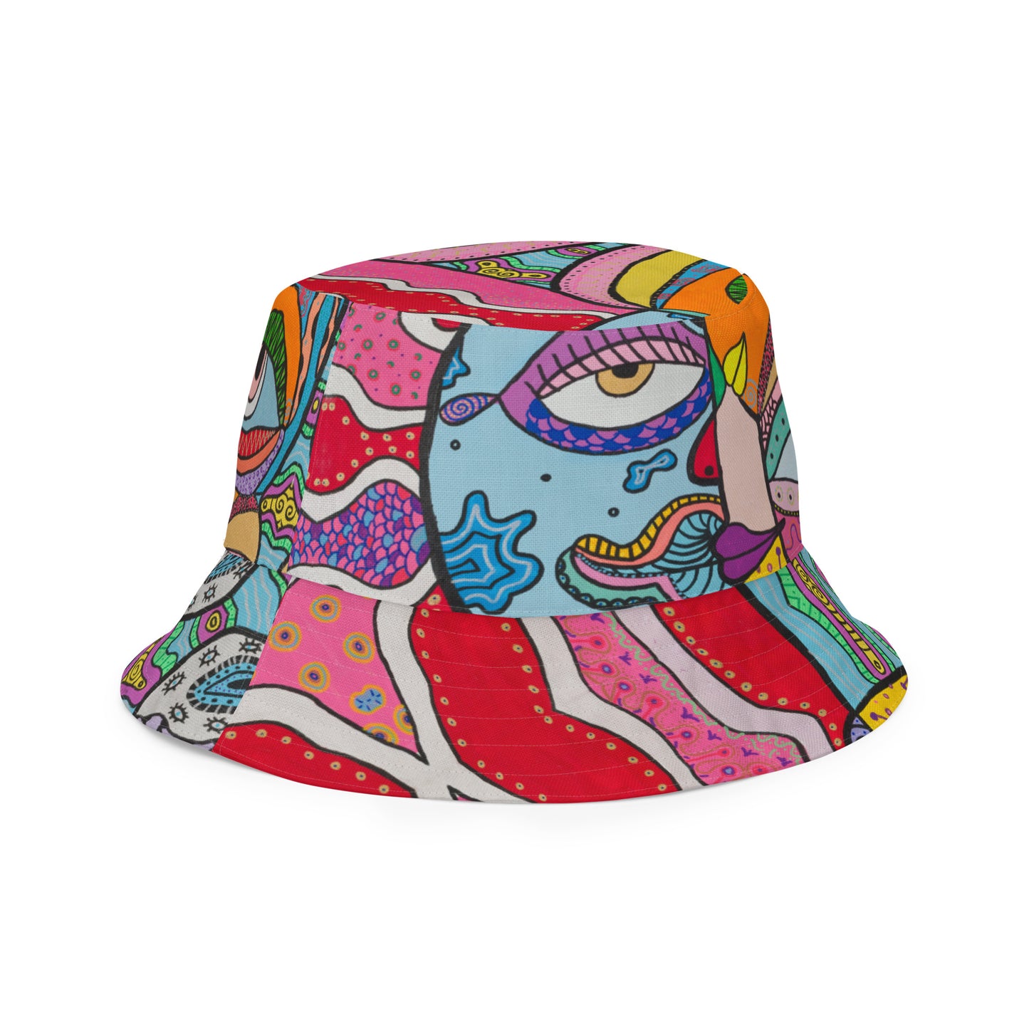 Reversible Bucket Hat 'Mooning'