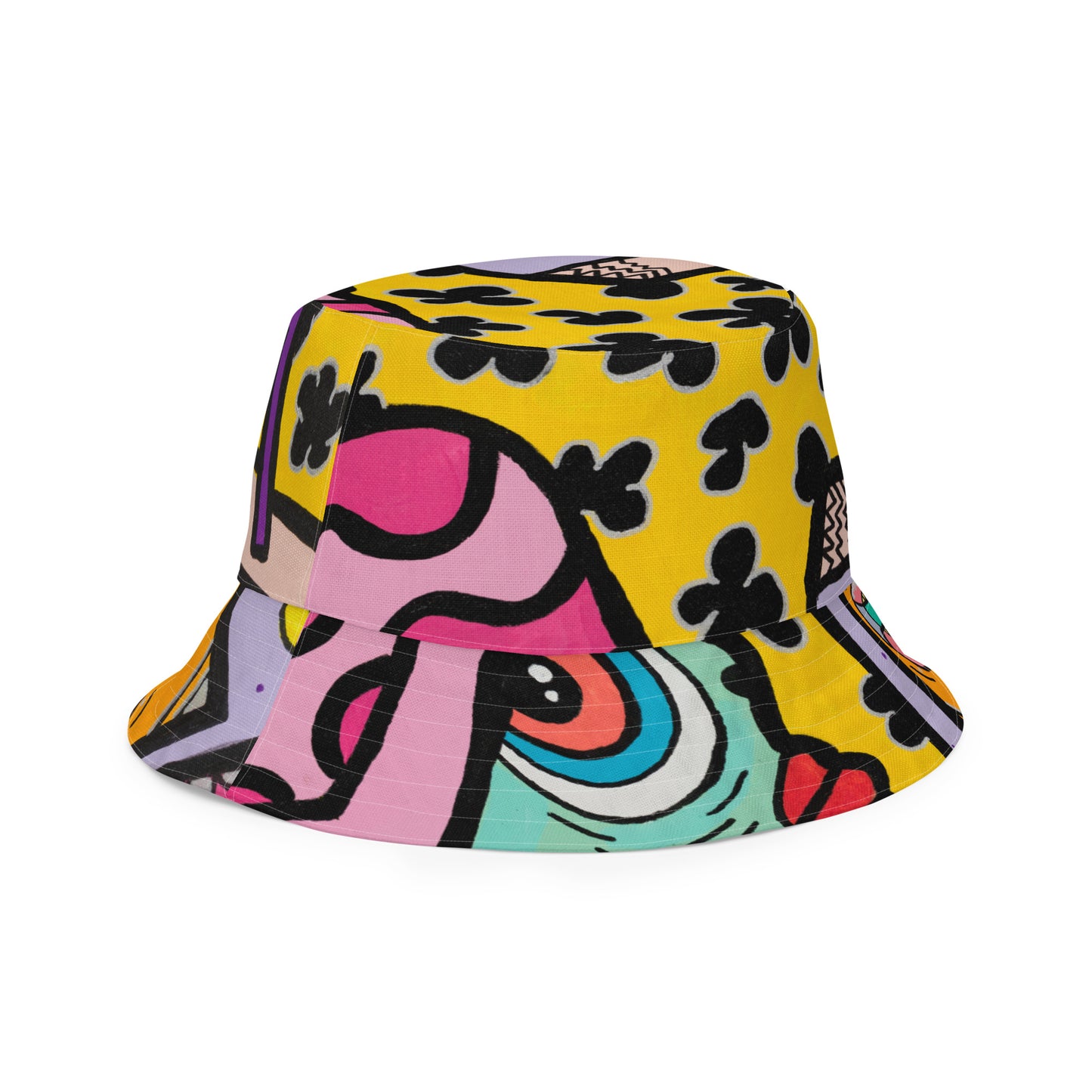 Reversible Bucket Hat 'Alien x Hanuman'