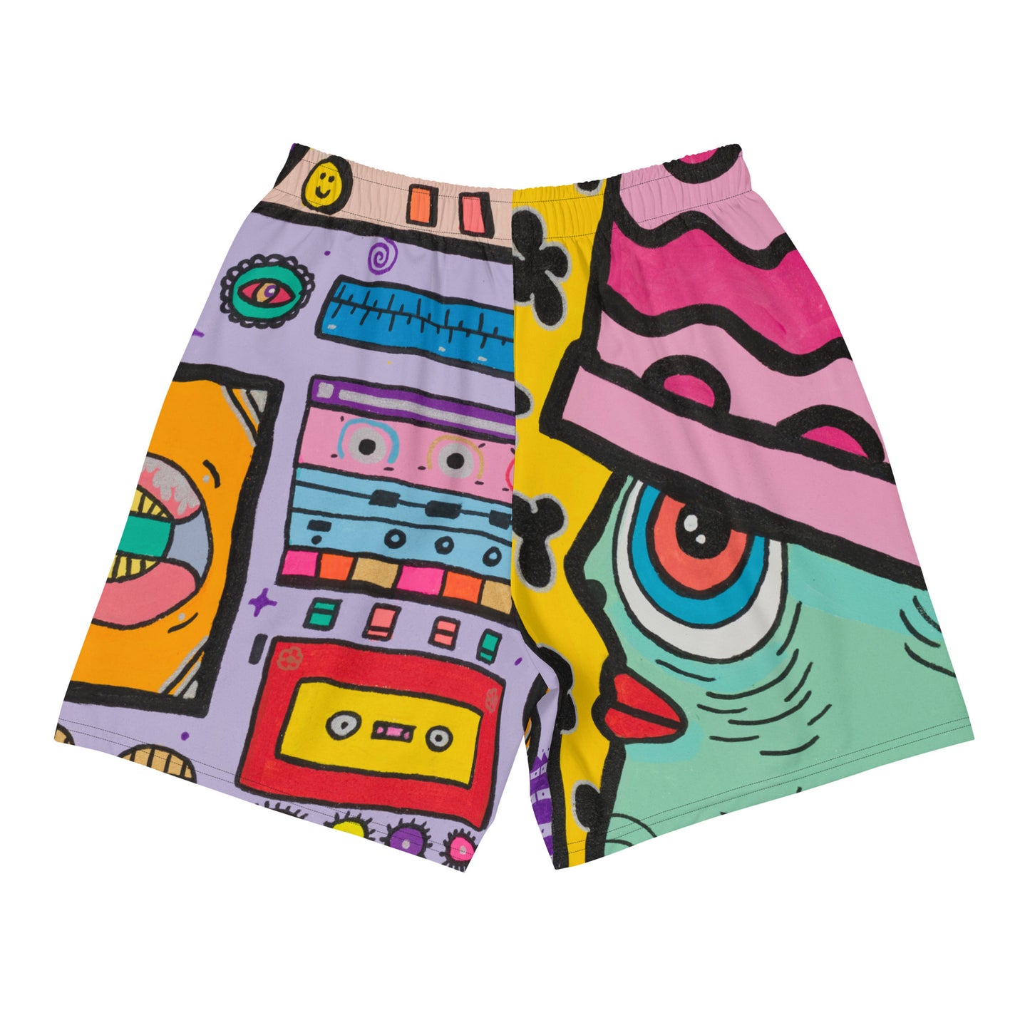 Unisex Swim Shorts 'Alien' ♻️