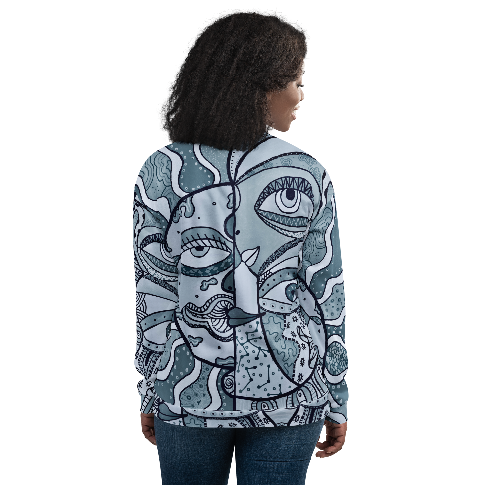 Bomber Jacket Mooning Ink