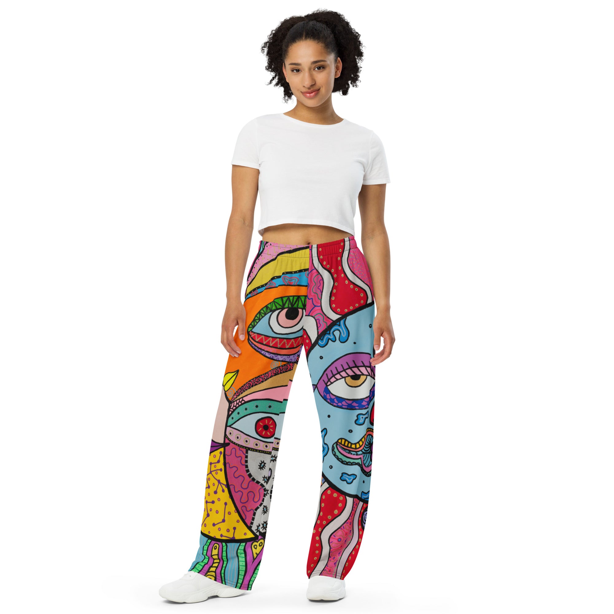 Pantalon Large 'Mooning'