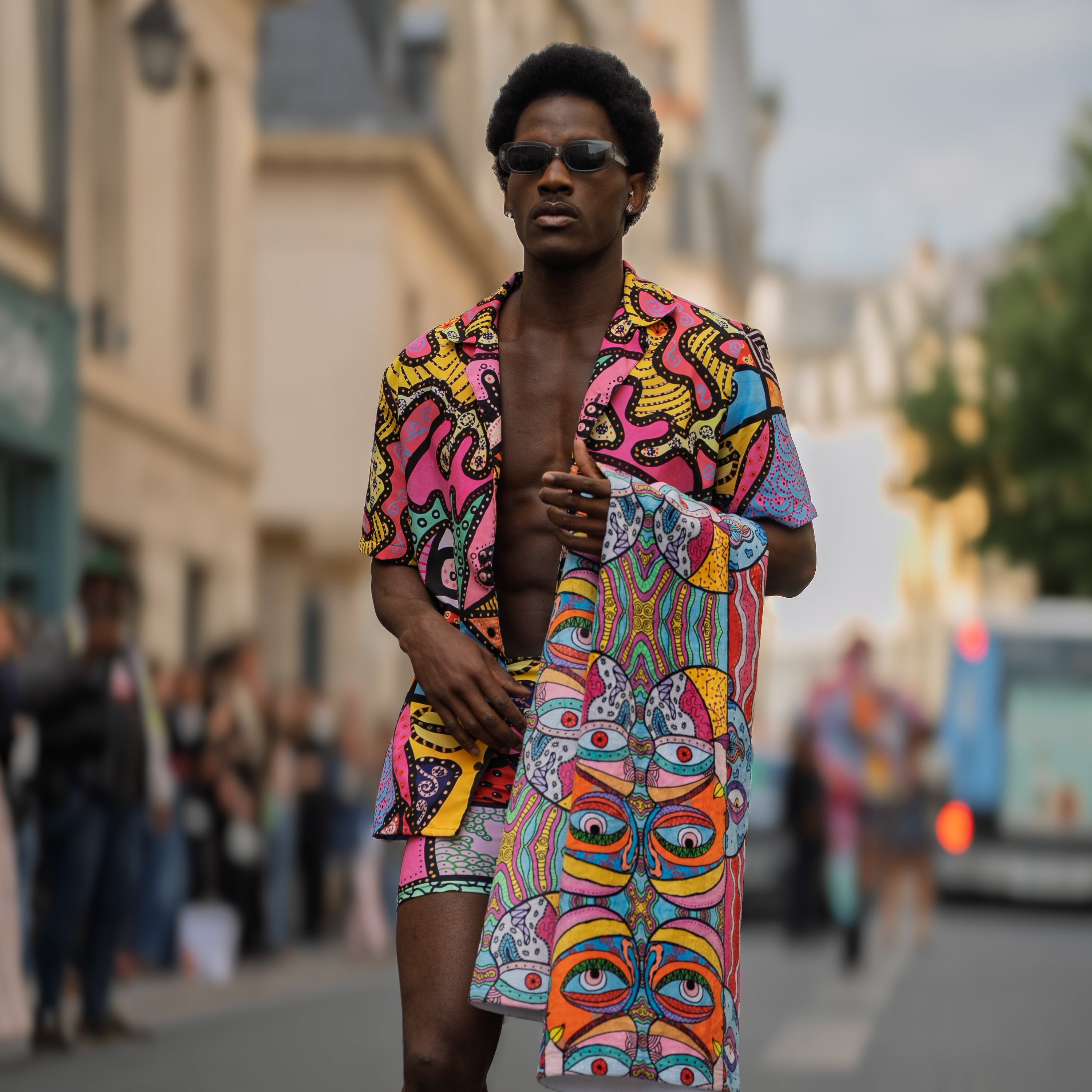Serviette de plage 'Mooning' 