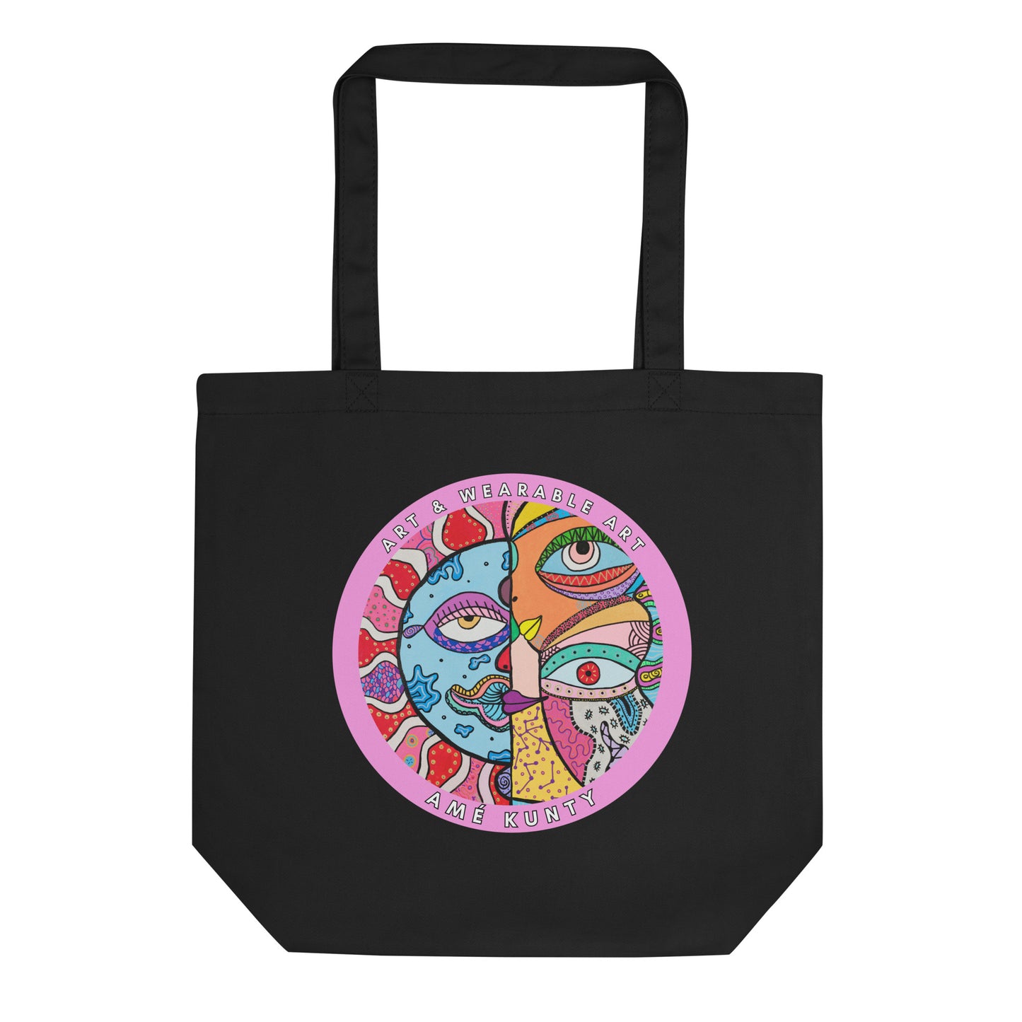 Organic Cotton Tote Bag 'Mooning'