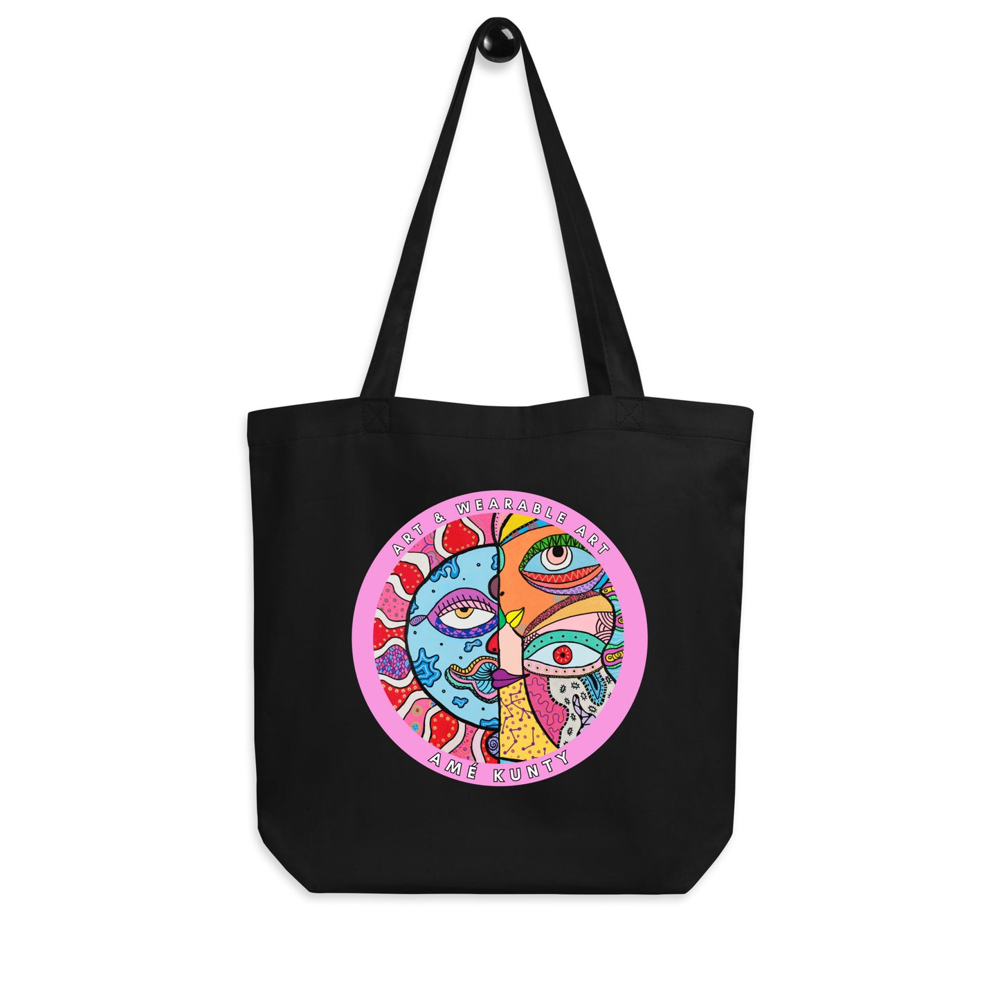 Organic Cotton Tote Bag 'Mooning'