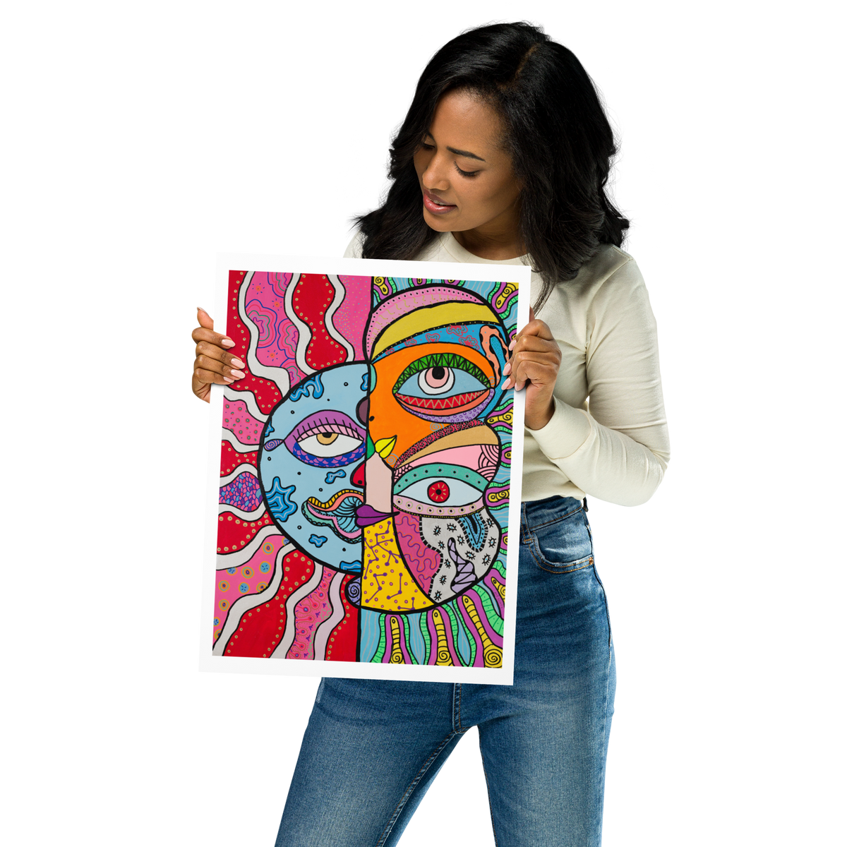 'Mooning' Prints