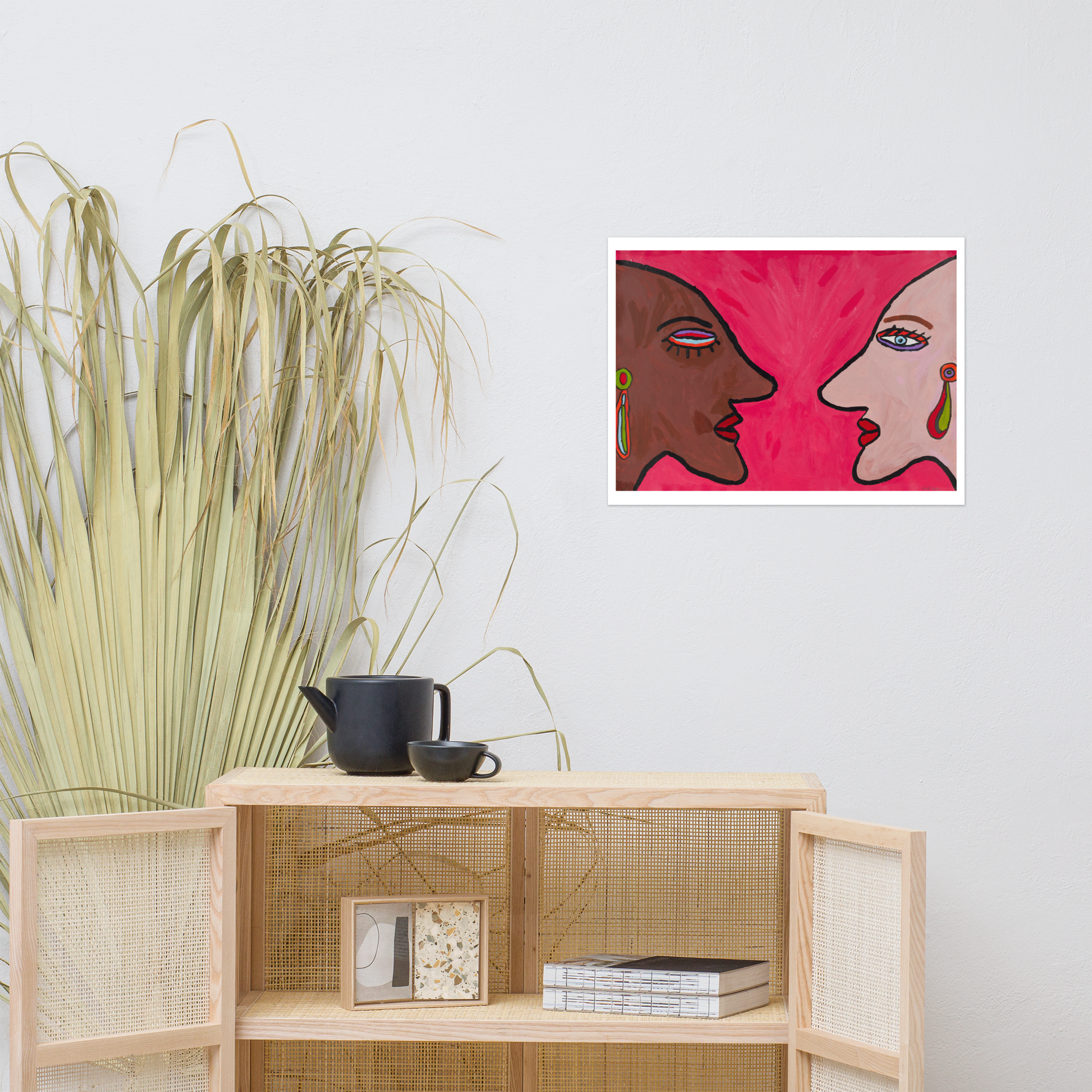 Poster Art Print "Two Women"