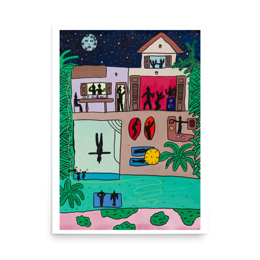 Poster Art Print "Kunty Party"