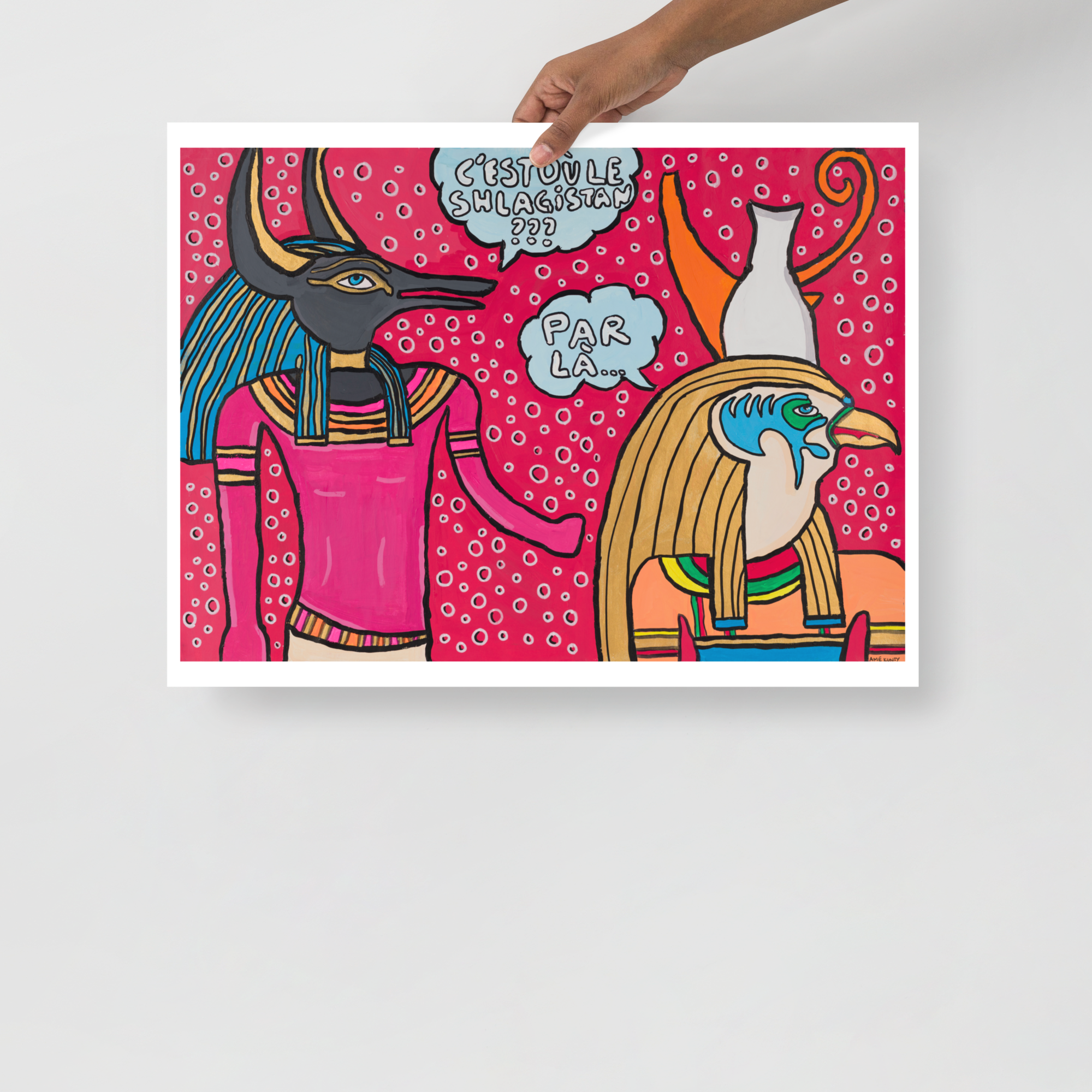 Poster Art Print "Shlagistan"