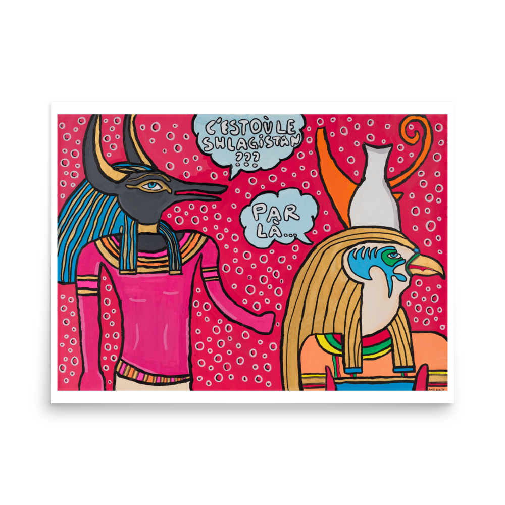 Poster Art Print "Shlagistan"