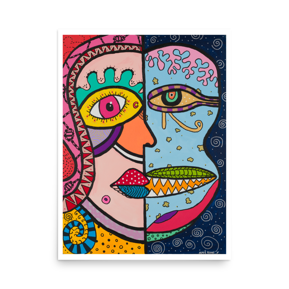 Poster Art Print "Inner & Outer"