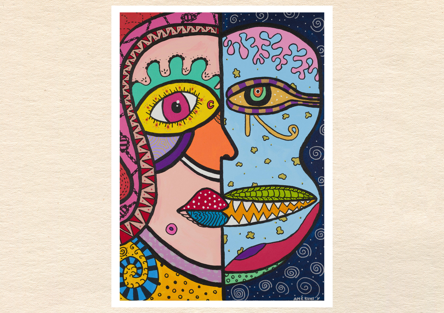 Poster Art Print "Inner & Outer"