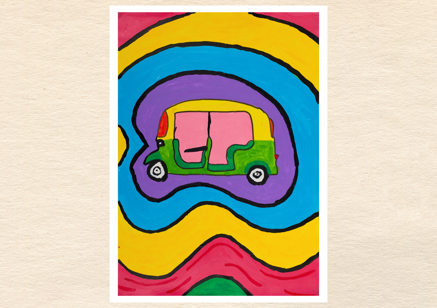 Poster Art Print "Tuk-Tuking"