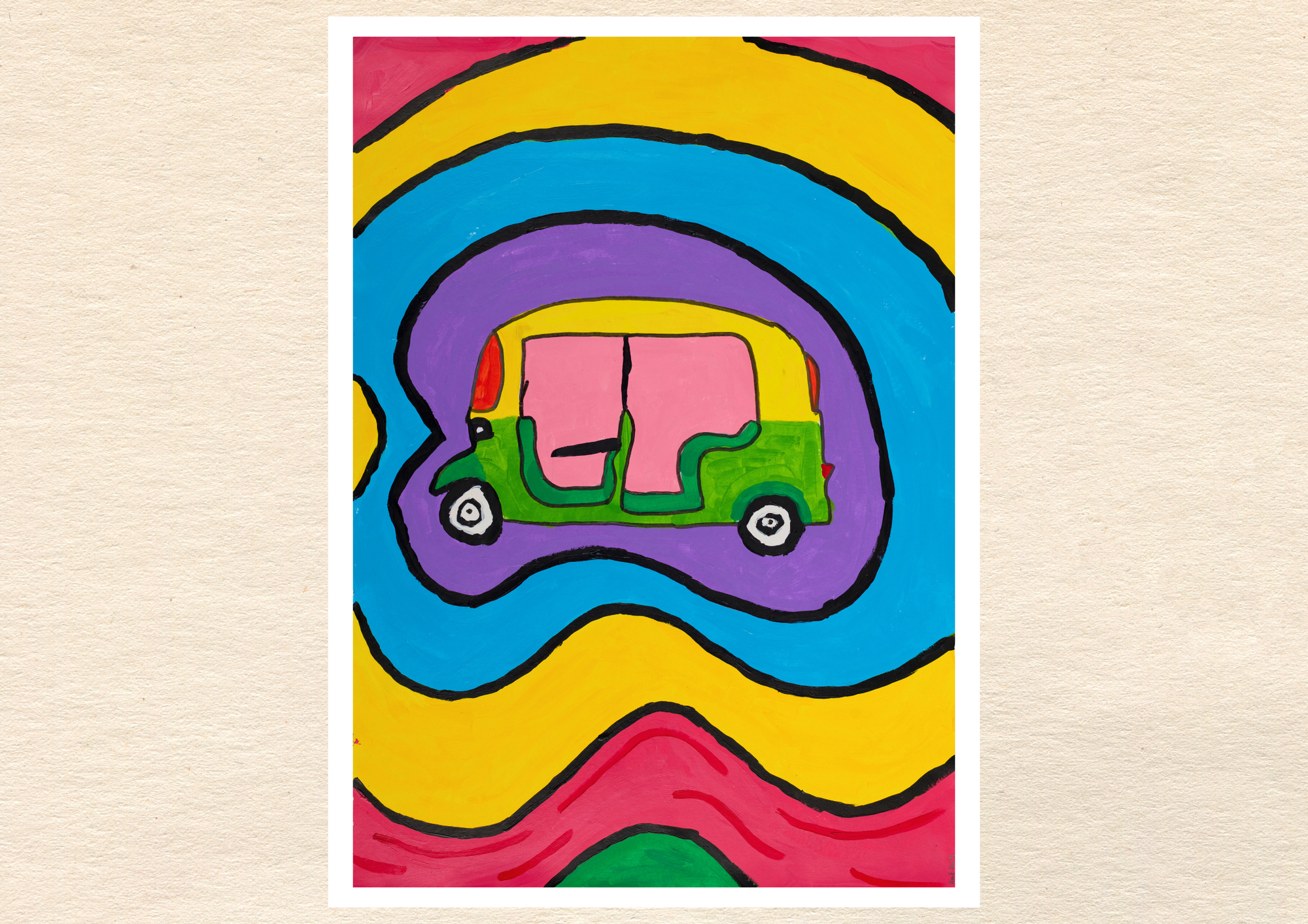 Affiche Poster "Tuk-Tuking"
