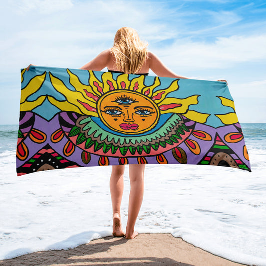 Towel 'Goan Sun'