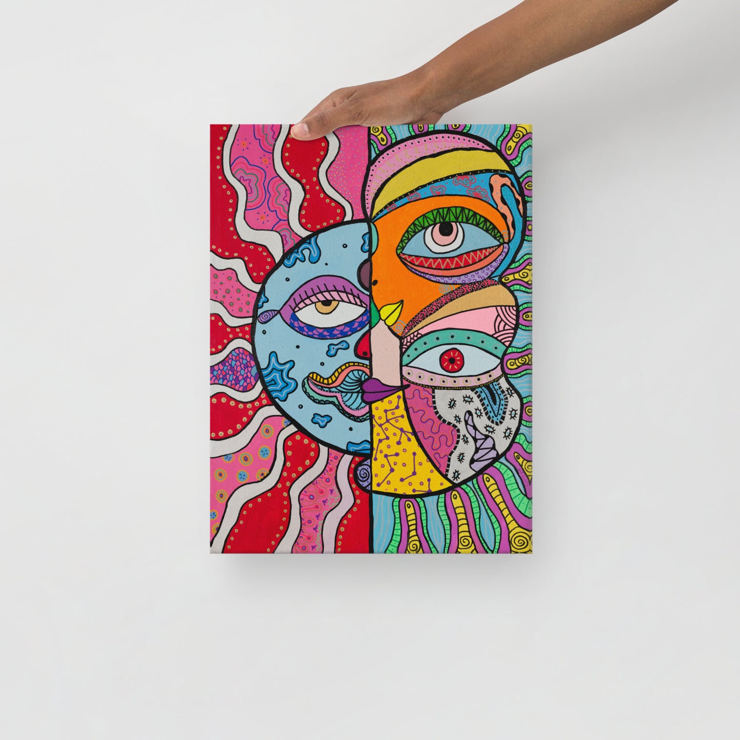 Canvas Print 'Mooning'