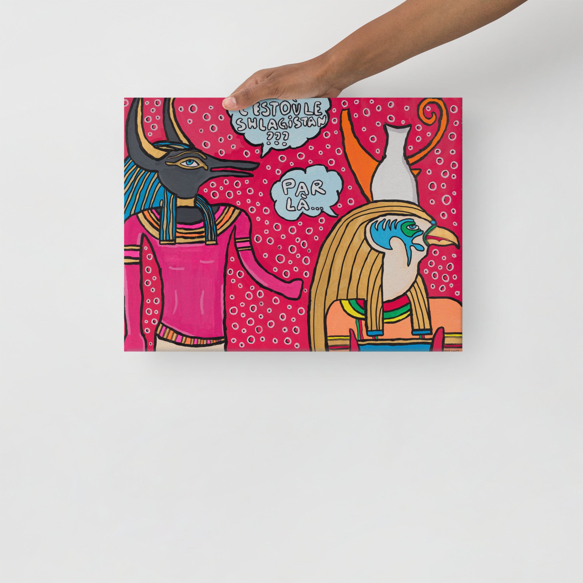 Toile 'Shlagistan'