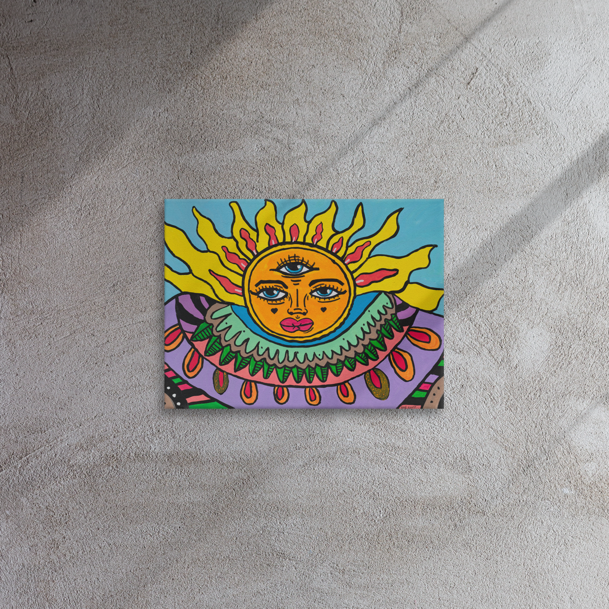 Poster-Kunstdruck Goan Sun