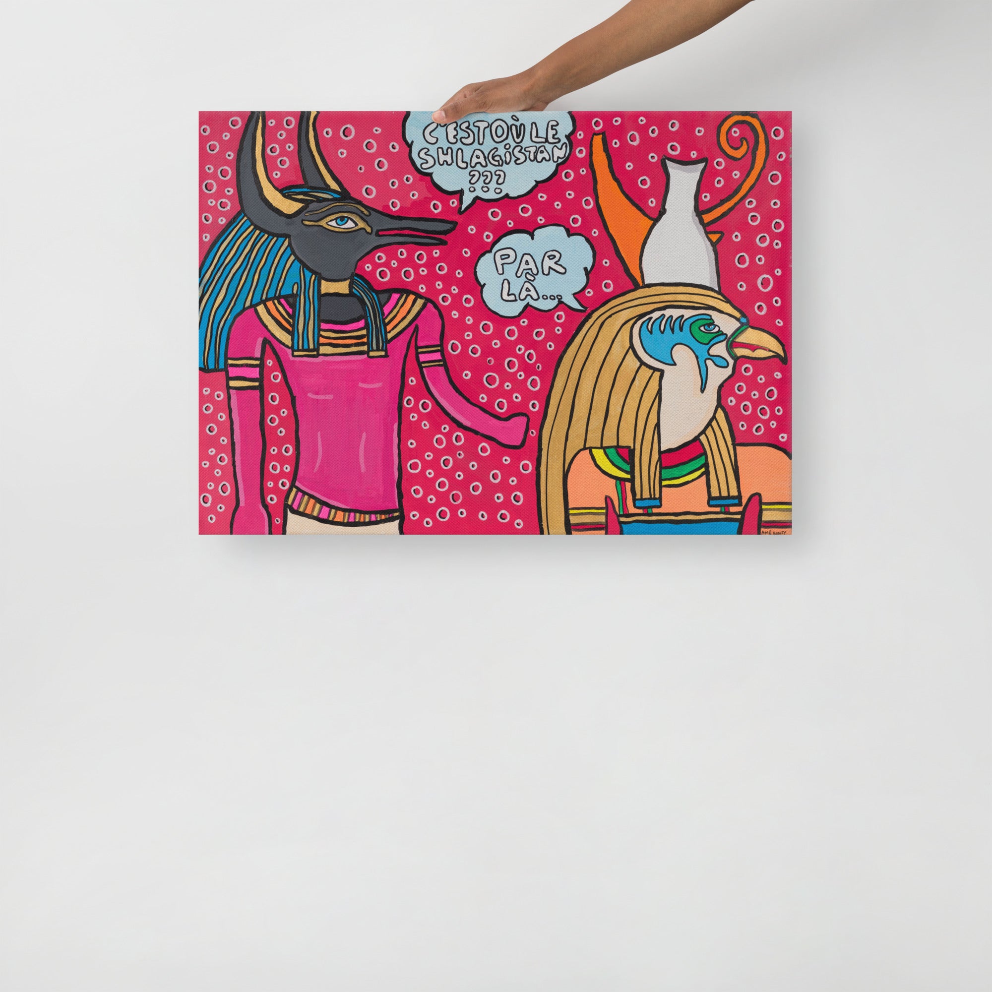 Toile 'Shlagistan'