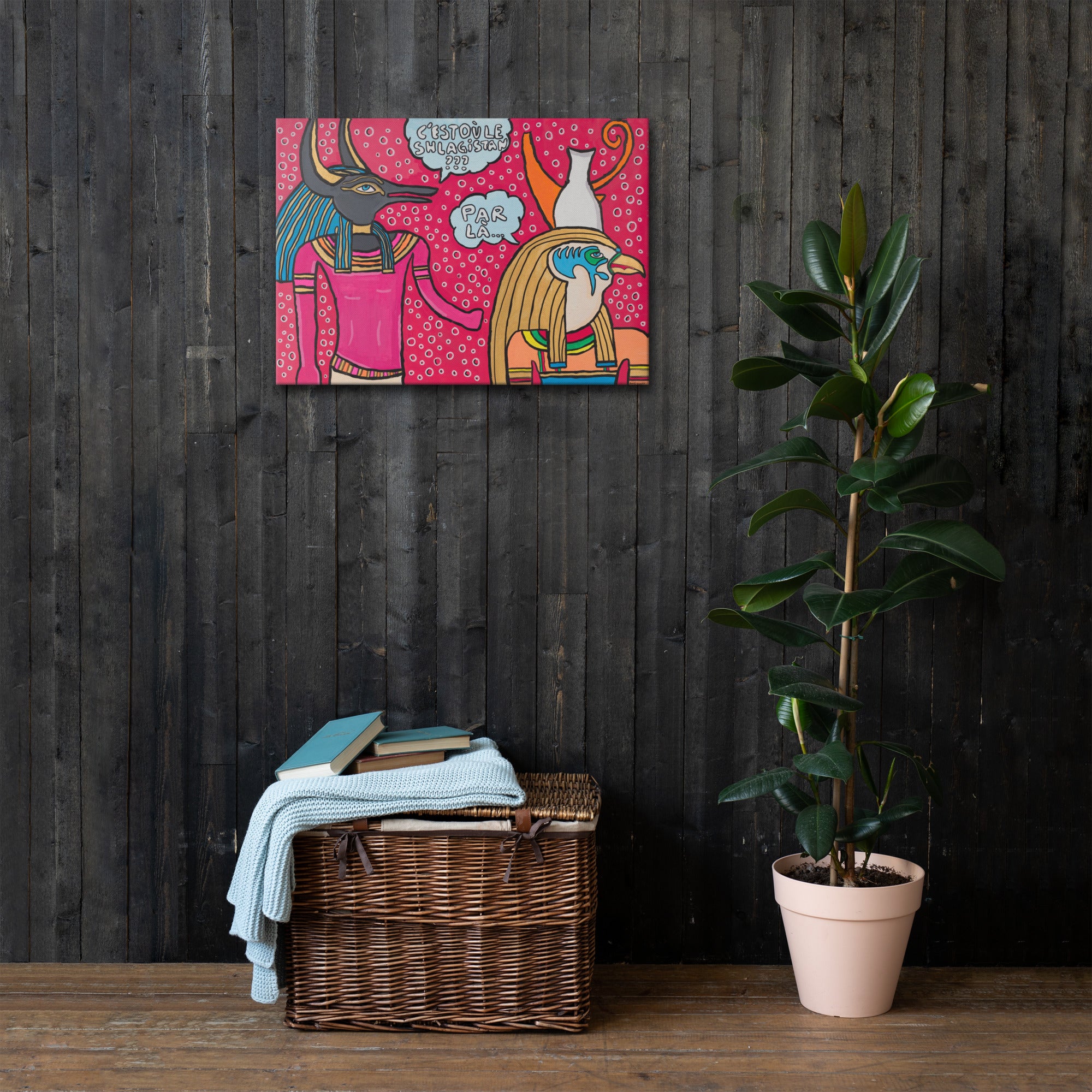 Toile 'Shlagistan'