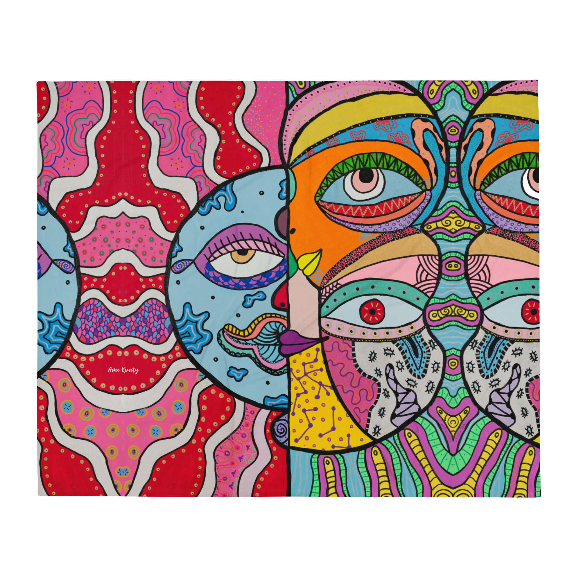 Throw Blanket 'Mooning'