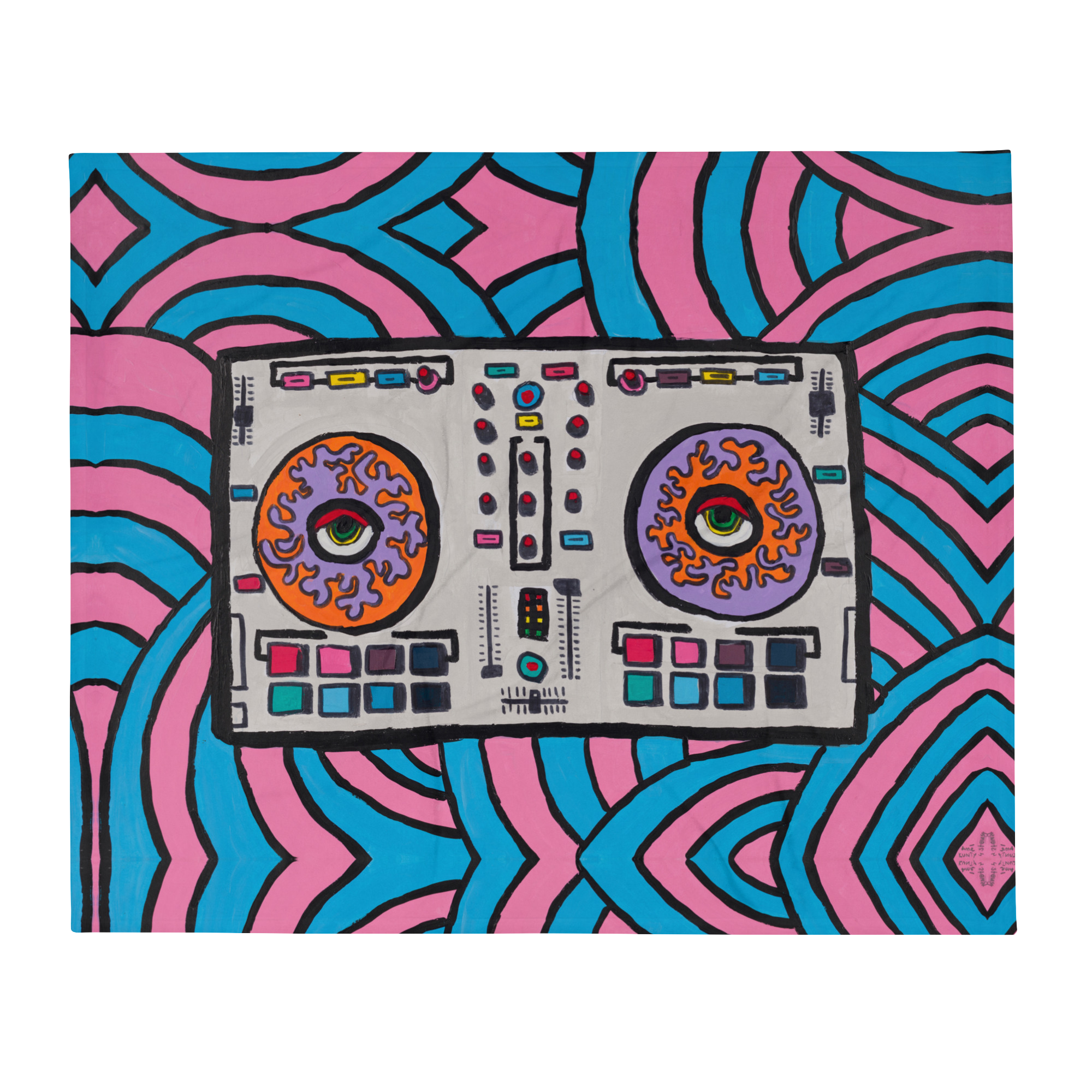 Throw Blanket 'DJ Kunty'