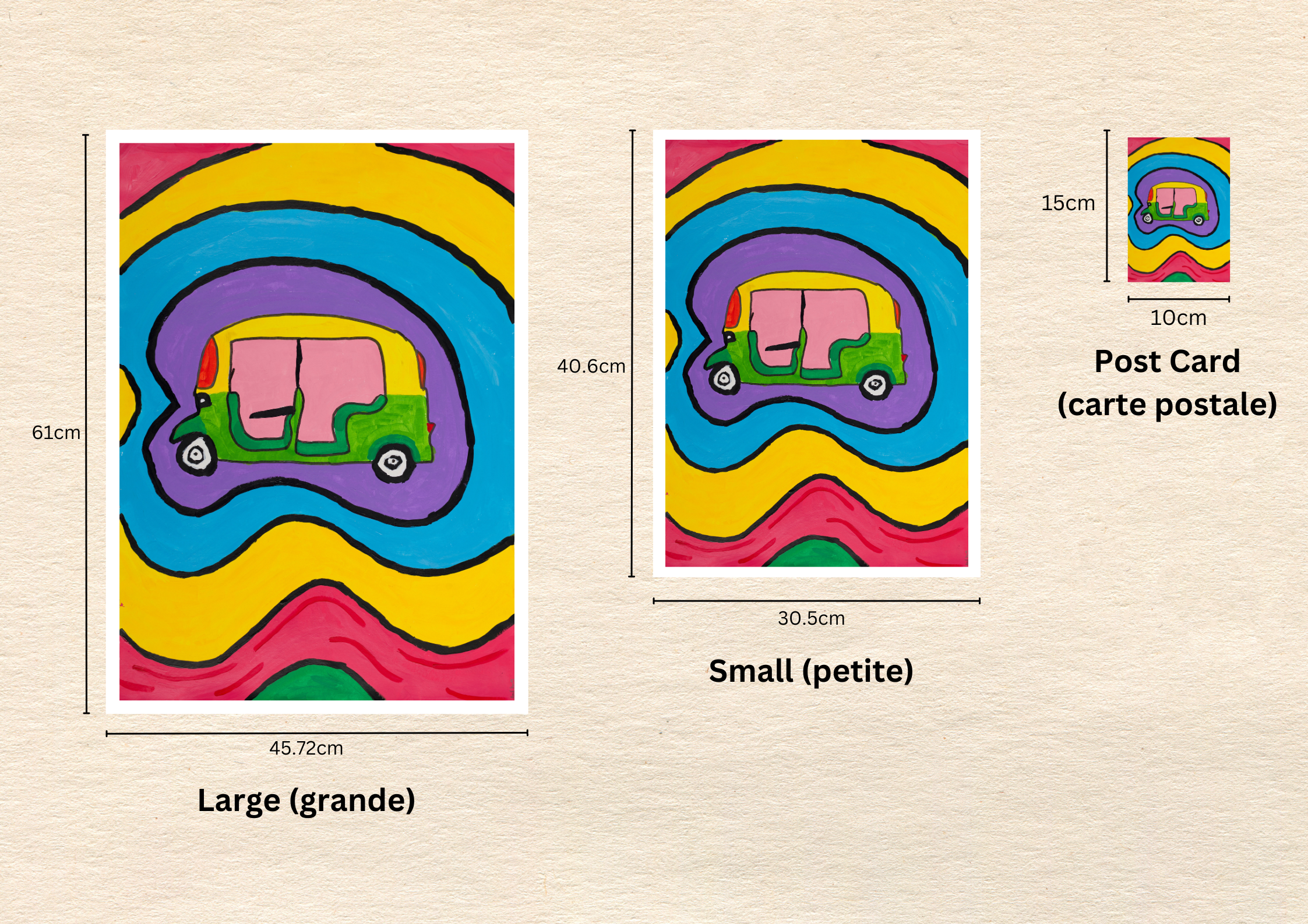 Affiche Poster "Tuk-Tuking"